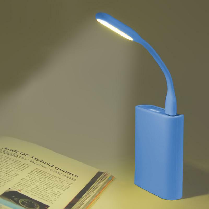 Usb luz mini lâmpada led 5v 1.2w banco de potência portátil dobrável leitura luz da noite notebook acessórios do computador doméstico