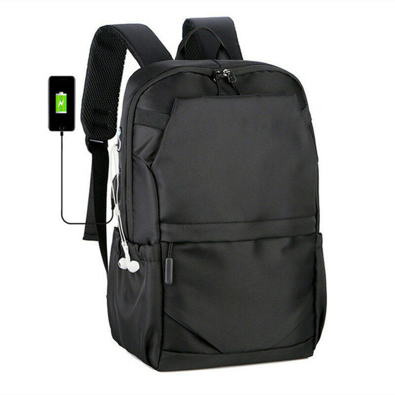 2022 New Backpack Casual Travel Business Large Capacity Laptop Backpack USB Multi-function Waterproof Fashion Student Backpack