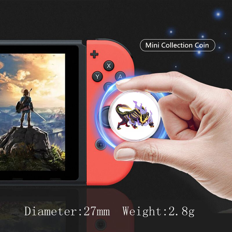 Monster Hunter Rise Card untuk NS Switch Game NFC Tag Collection Coin