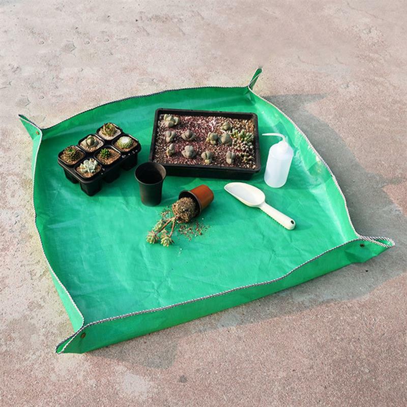 防水ガーデニング植栽ヒリオンマット折りたたみ式金型植木鉢パッドコーティングホームガーデン用品ドロップ