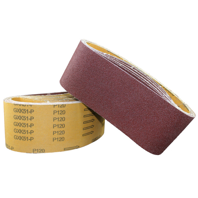 10pcs 100*610mm Sanding Belts 40-800 Grits Sandpaper Abrasive Bands for Sander Power Rotary Tools Dremel Accessories