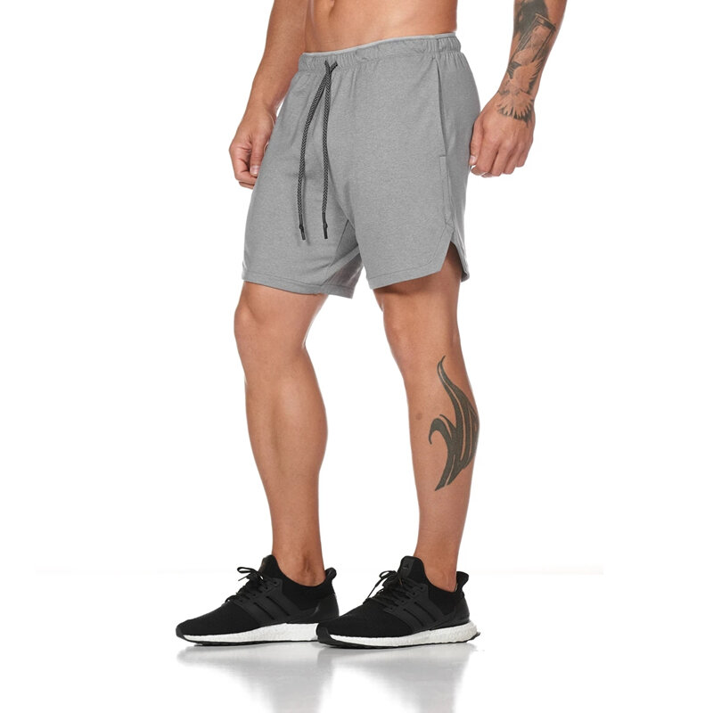 2021Mens Shorts Calf-Length Gyms Fitness Bodybuilding Casual Joggers Workout Brand Sporting Short  Sweatpants Sportswear