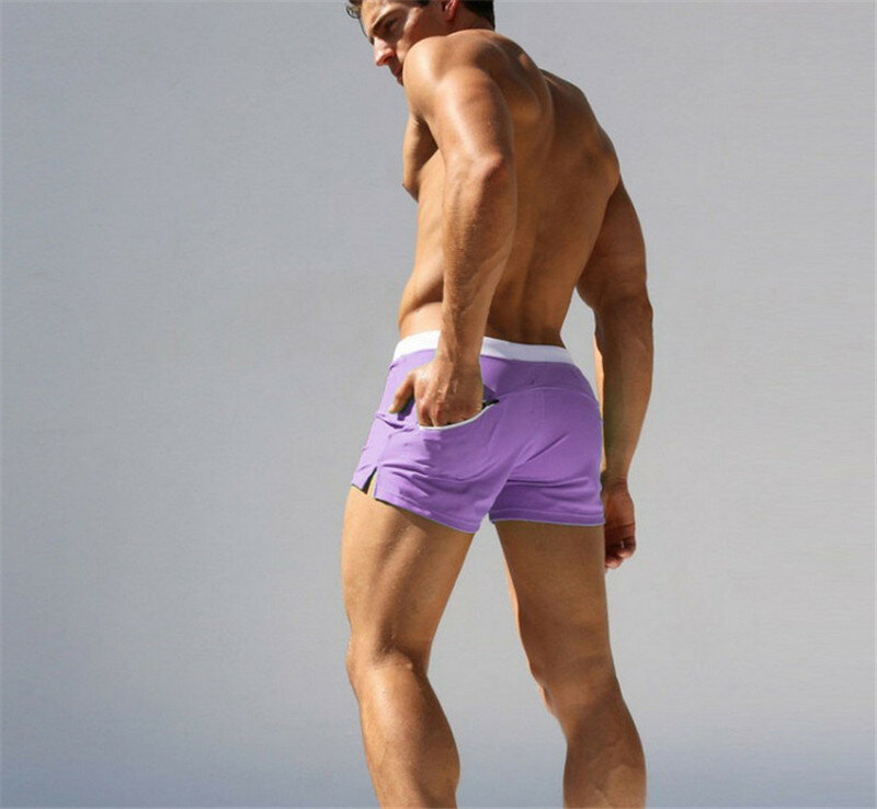 Men Fitness Bodybuilding Shorts Man Summer Workout Male Breathable Quick Dry Sportswear Jogger Beach swimming Short Pants