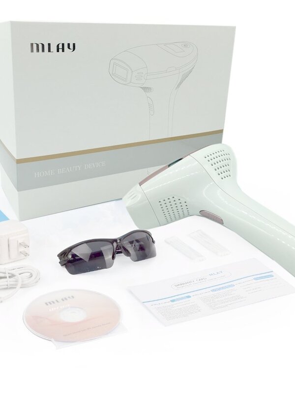 Лазерный эпилятор Mlay IPL для удаления волос, пигментационный аппарат с 500000 снимки бикини, эпилятор для женщин