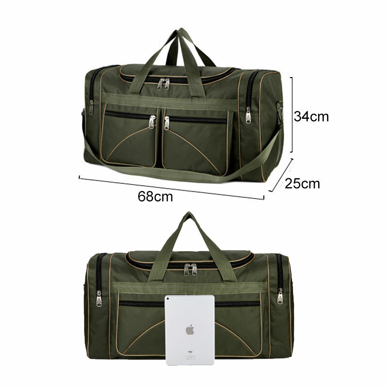 Mode Große SIize Oxford Tuch Gepäck Gym Sport Taschen Outdoor Reisetasche Für Frauen Männer Faltbare Handtaschen