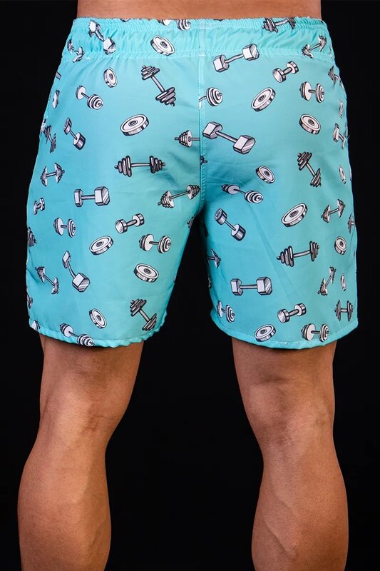 Pantalones cortos deportivos transpirables para hombre, Shorts de playa informales de Estilo Hawaiano, con estampado 3D para exteriores, secado rápido, gran oferta