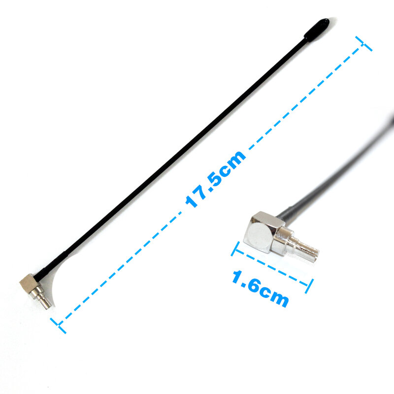 Dlenp – antenne 4G LTE avec connecteur TS9 ou CRC9 pour Huawei E398 E5372 E589 E392 Zte MF61 MF62 aircard 753s 5dbi Gain, 2 pièces
