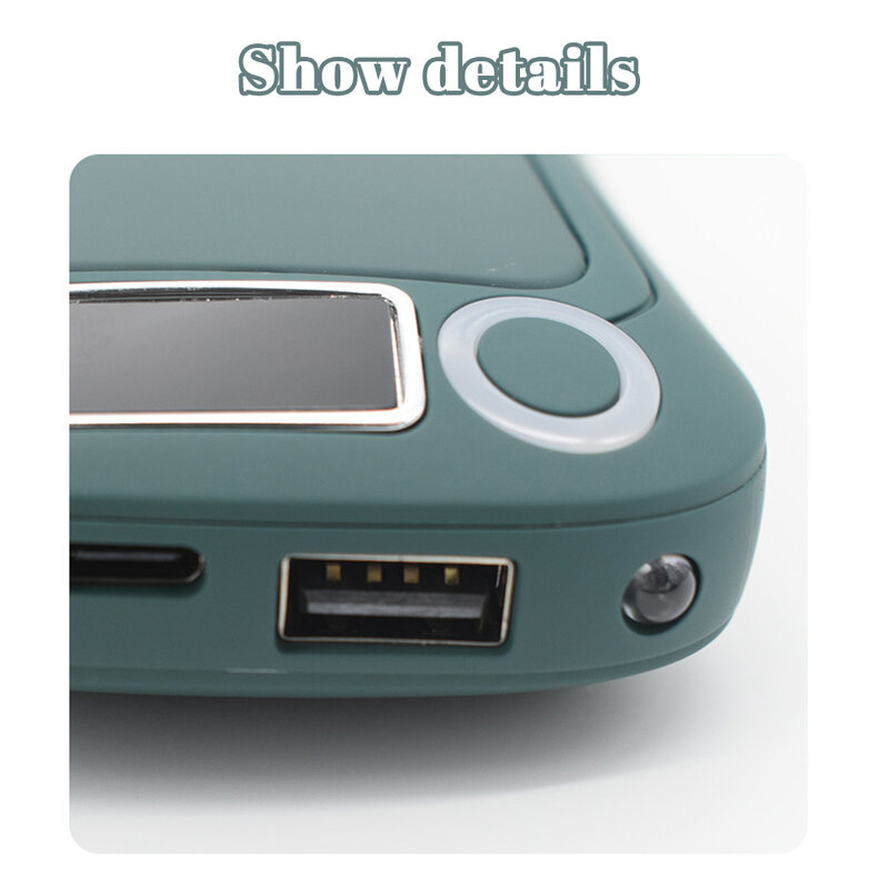Многофункциональная грелка для рук с USB зарядкой сокровище два в одном мини креативный персонализированный пользовательский двойной подар...