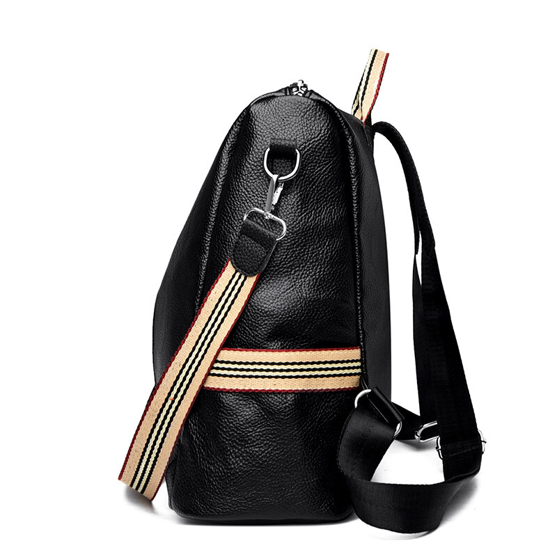 Яркий трендовый рюкзак YILIAN, женский модный вместительный рюкзак из мягкой кожи, рюкзак для путешествий