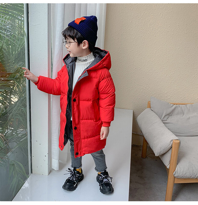 ブランド 2020 女の子の冬薄い子供コート子供ファッションパーカー幼児ロングスタイルジャケット、 3-14 y、 #2395