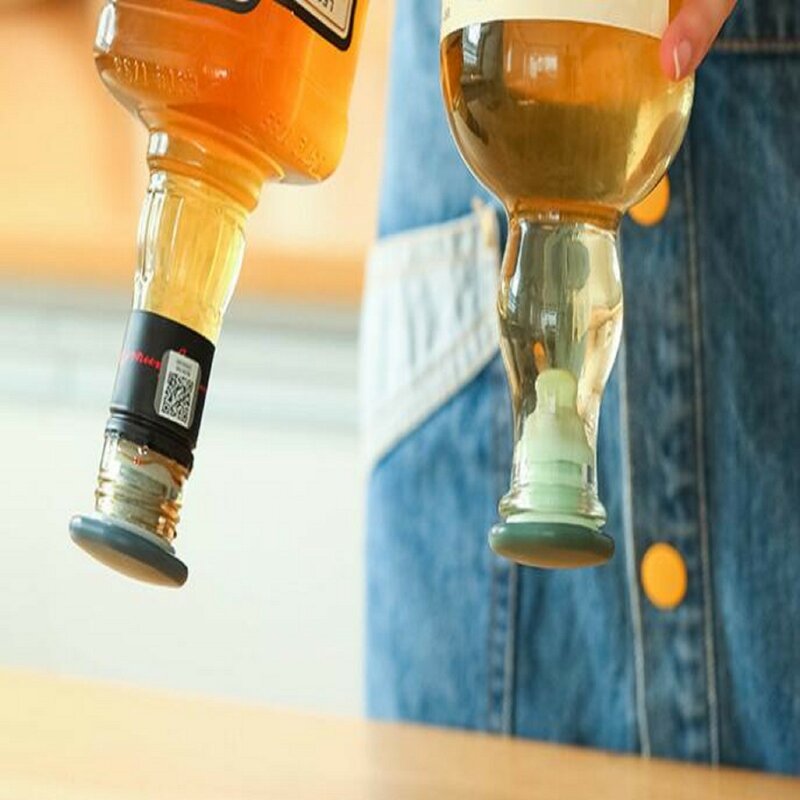 실리콘 스틸 와인 Pourer 와인 Stopper 병 Stopper 오일 샴페인 맥주 병 Stopper 플러그 와인 시음 도구 Pourers 도구