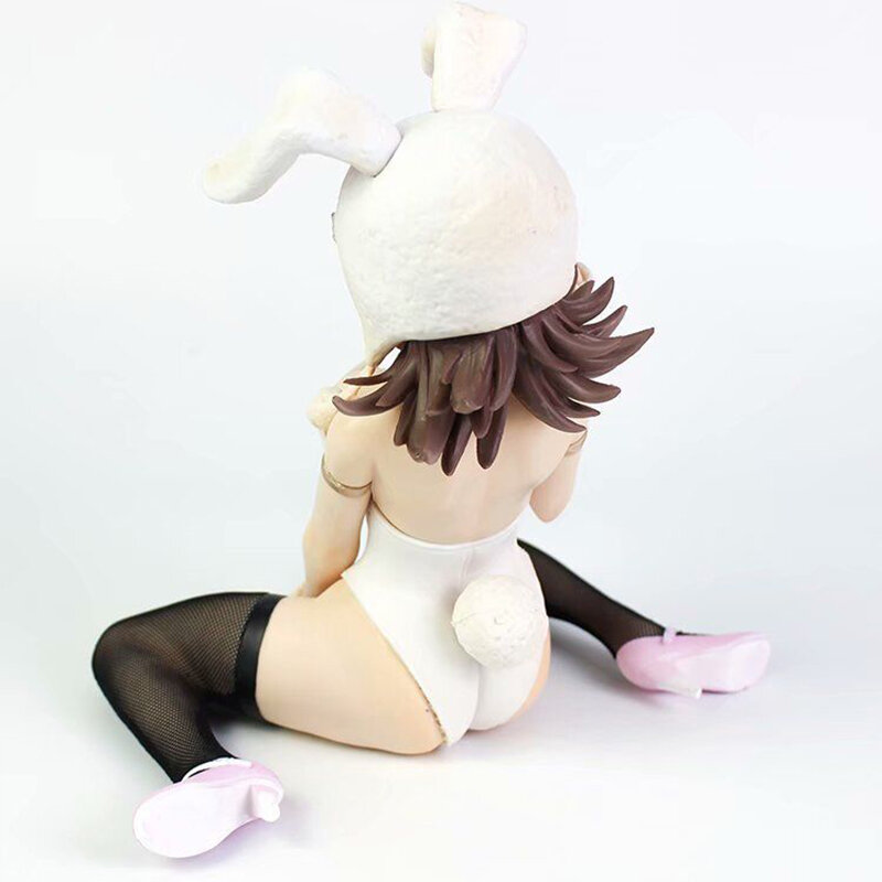 INFO-MSG Hentai Anime Danganronpa figura Nanami Chiaki Cosplay Bunny Ver. 1/4 figura completa Sexy 18 Action Figure Comic per adulti