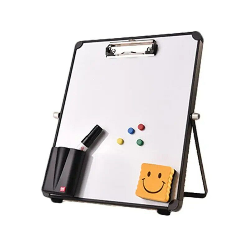 Tableau blanc magnétique effaçable, tableau d'affichage de bureau, support réutilisable, Mini chevalet pour enfants