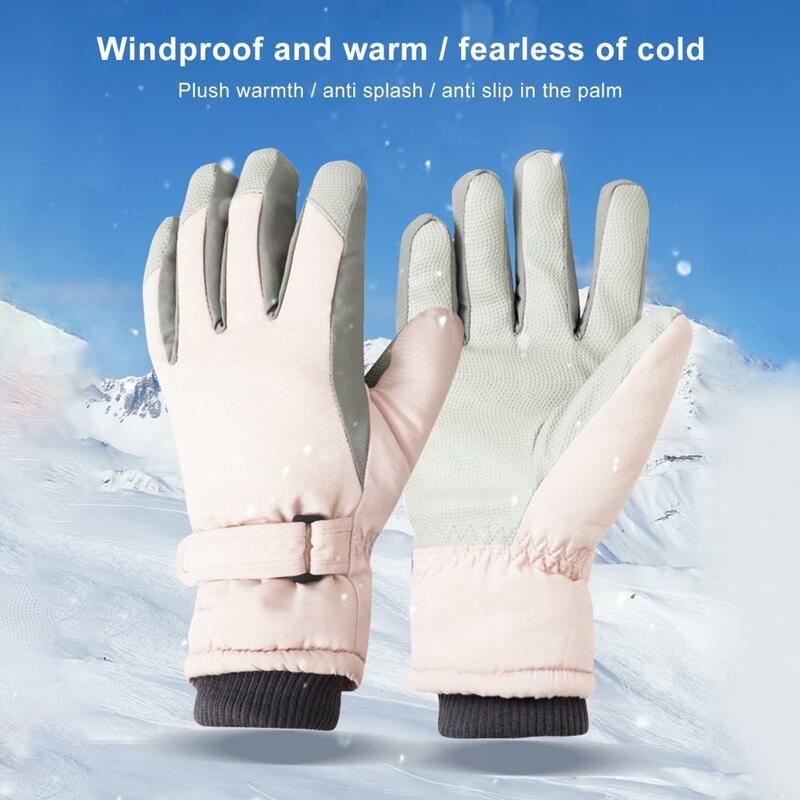 1 para rękawice zimowe wewnętrzna podszewka lekka rękawica ultralekka wodoodporna śnieg wiatroszczelne rękawice dla dorosłych zagęścić rękawiczki