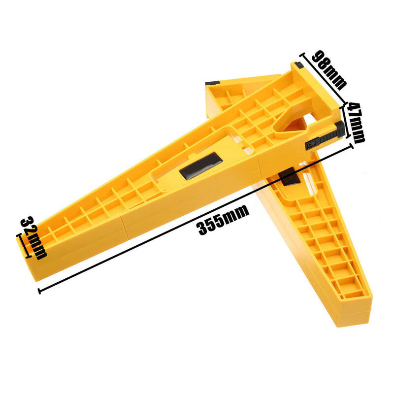 2 stücke Schublade Track Installation Jig Hilfs Positionierung Halter Schublade Rutsche Jig Montage Schrank Hardware Holzbearbeitung Werkzeuge