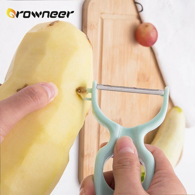 Fruit Vegetable Peeler Apple Melon Carrot Slices Cutter Potato Grater Measure Pasta Tools Scraping Knife Kitchen Plastic Gadgets