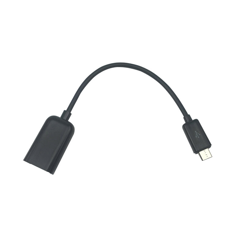 Przenośny Adapter kabel Micro USB OTG przenośny lekki krótki mężczyzna do USB żeńskie konwerter Adapter do androida telefon
