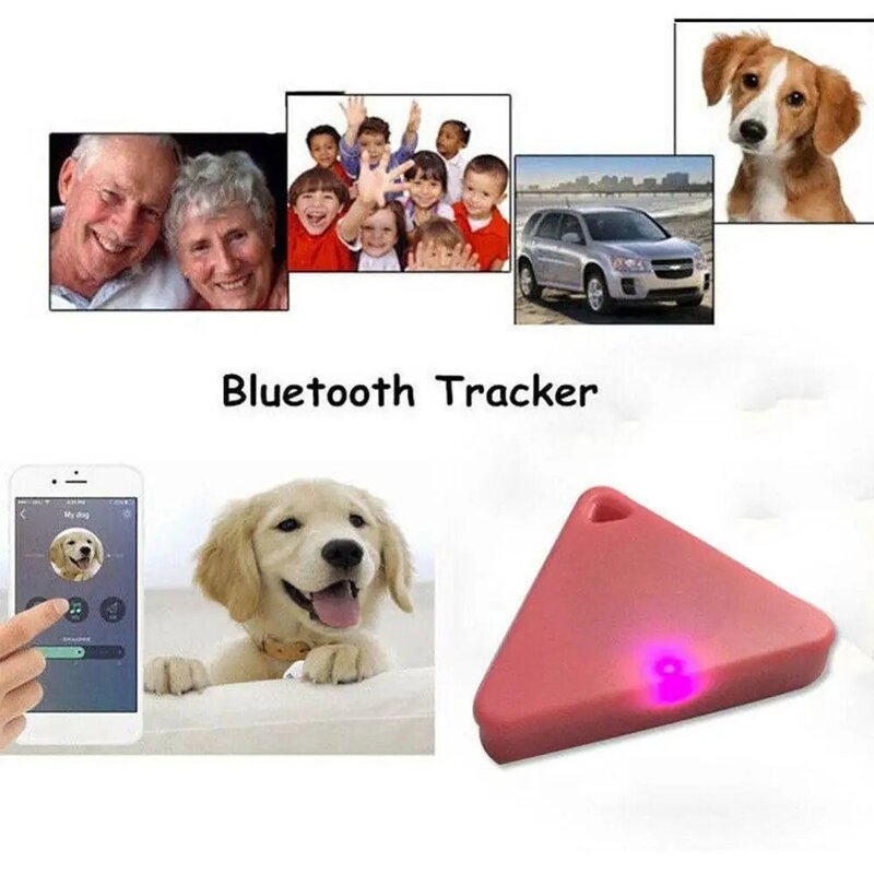 Bluetooth Key Finder, Bagage, Portemonnee, Mobiele Telefoon Apparaat, apparaat Bluetooth Anti-Verloren Driehoek Anti-Diefstal M3B4