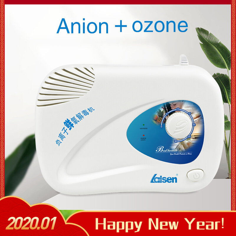 Alta qualidade 400 mg/h 220v gerador de ozônio ozonizador ionizador o3 temporizador purificadores ar óleo carne vegetal fresco purificar ar água