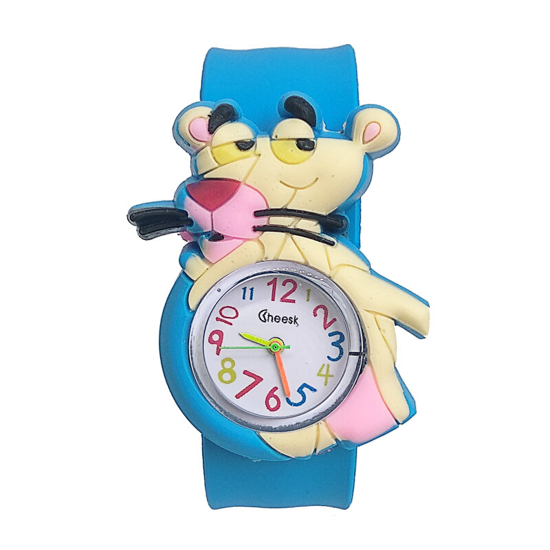 Rosa Panther kinder uhren kinder Uhr student kinder junge mädchen geschenk 3D Maus uhr männer silikon kind uhr Reloj infantil