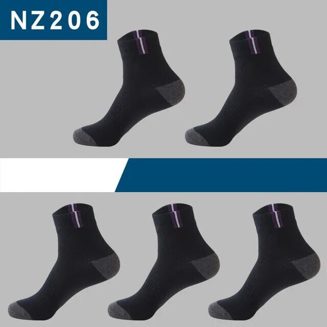 5pair=10pcs Men Socks Classic Business Brand Calcetines Hombre Socks Men Quality Breathable Cotton Casual Socks EU39-42 Meias