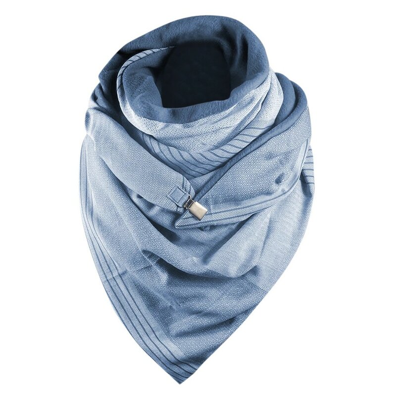 Scarves Women Soild Dot Printing Button Soft Wrap Scarves Shawls Head Face Neck Gaiter Outdoor Print Scarf Face Cover Scarves