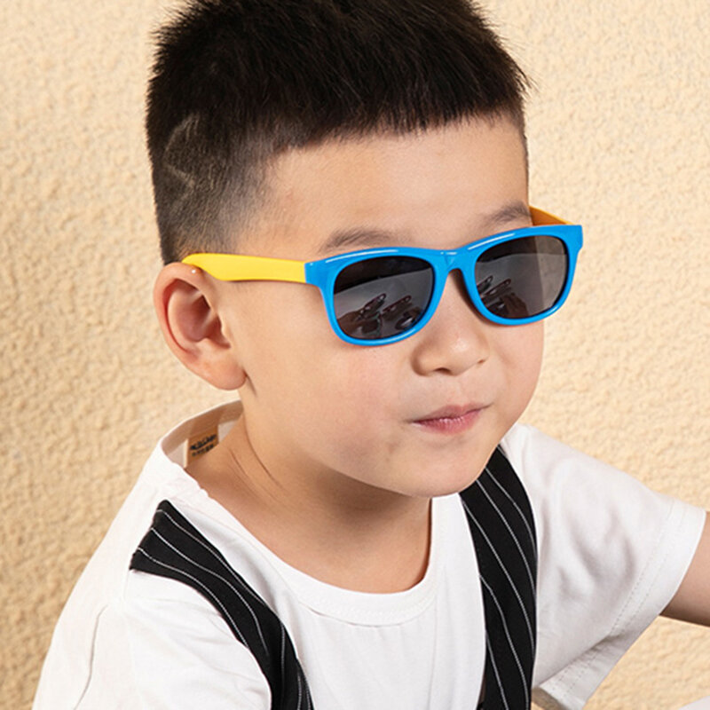 1 шт, Детские солнечные очки выполненные в популярном для детей ясельного возраста, UV400 рамка очки для отдыха на открытом воздухе для детей м...