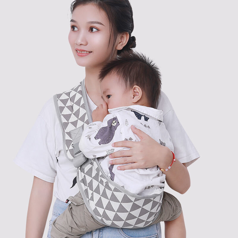 Marsupio regolabile Bebe Sling Wrap per bambini neonato anteriore Carry luce senza sforzo universale portatile sicurezza del bambino