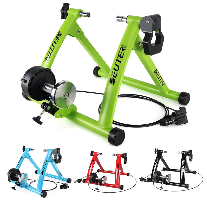 Indoor Heimtrainer Trainer Home Training 6 Geschwindigkeit Magnetischen Widerstand Fahrrad Trainer Road MTB Bike Trainer Radfahren Roller