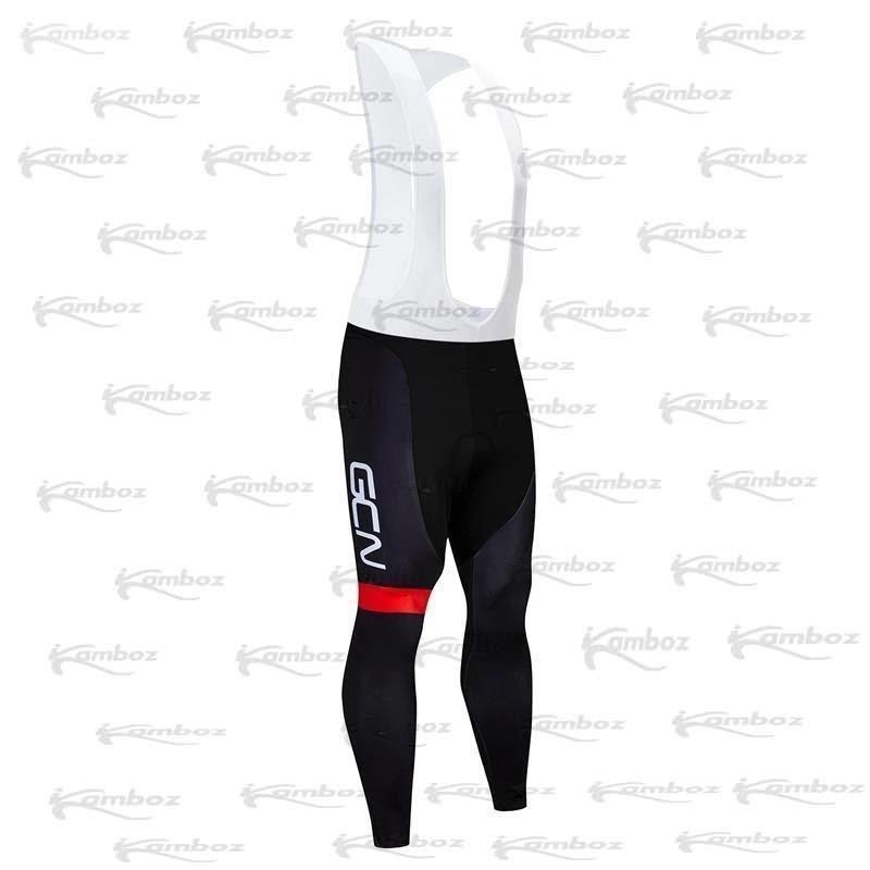 TEAM GCN-Chaqueta de Ciclismo de manga larga para hombre, traje 20D de pantalones de bicicleta de secado rápido, Ropa deportiva, Jersey de Ciclismo de otoño