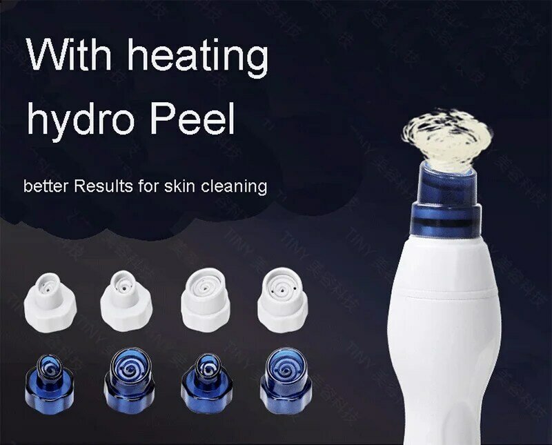 Anti Wrinkles Face Skin Deep Cleaning Hydra Dermabrasion Hydro Oxygen Jet Peel Skin Care Beauty Device