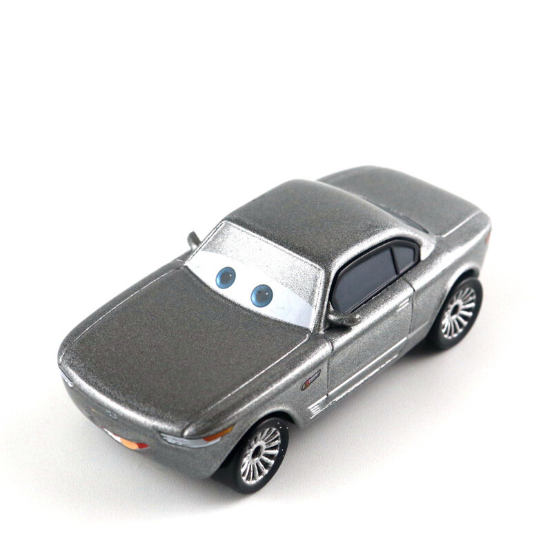 Cars Disney Pixar 2 3 Toys Lightning McQueen Jackson Storm Doc Hudson Mater 1:55 Diecast Metal Alloy Vehicle Model Car Gift Boys