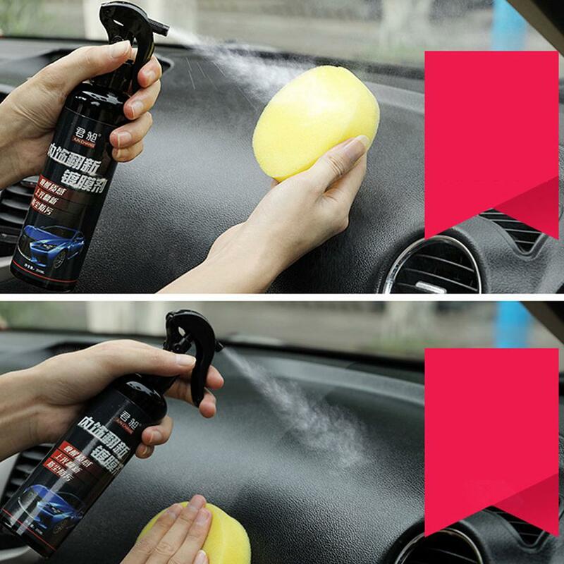 Adeeing – revêtement anti-poussière pour décoration intérieure de voiture, 120ml, cire pour tableau de bord, Agent de soins