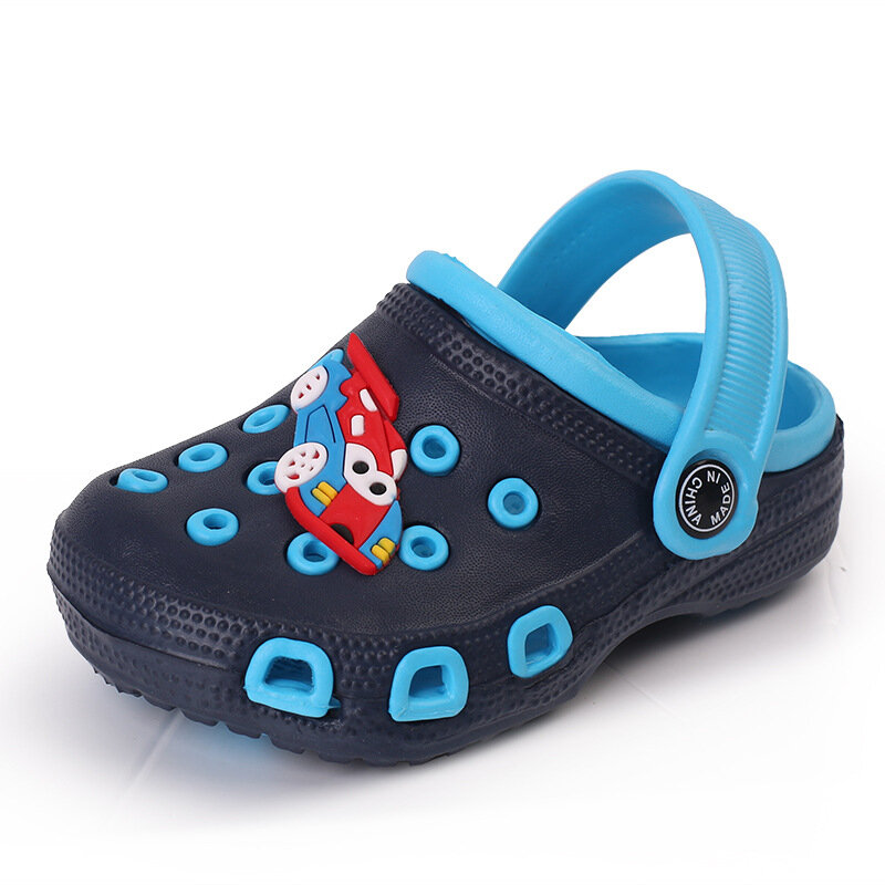 Sandalias antideslizantes con suela de PU para niños zapatos informales zapatilla transpirable para verano 
