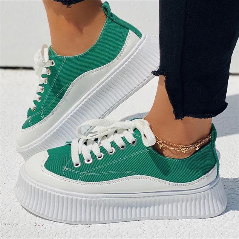 2021New Summer Women Fashion PULeather Casual Comfortable Flat Heel Thick Soled Sports Simple Generous Women Casual Shoes ZQ0351