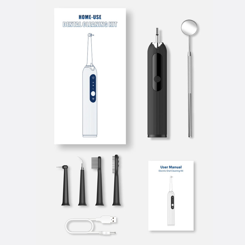 Irrigador Dental eléctrico sónico, cepillo de dientes ultrasónico, removedor de cálculo, irrigador Dental