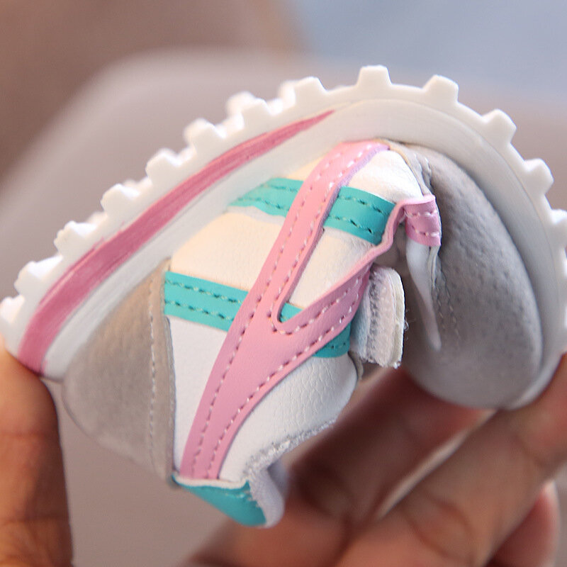 Menino recém-nascido tênis da criança sapatos de bebê para a menina fundo macio antiderrapante crianças sapatos casuais respirável esportes ao ar livre