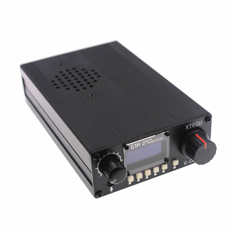 XIEGU G1M SSB/CW 0.5-30MHz Moblie 라디오 HF 트랜시버 햄 QRP G-CORE SDR 아마추어 라디오