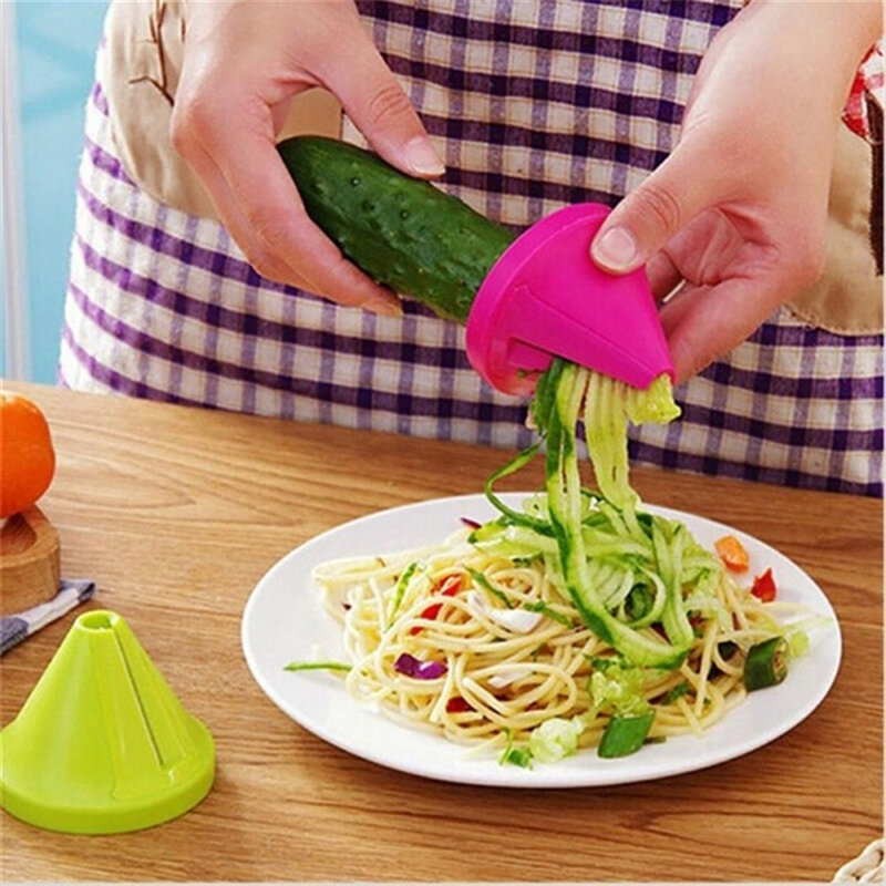 Narzędzia kuchenne owoce warzywne wielofunkcyjna obieraczka spiralna ręczna marchewka ziemniaczana rzodkiewka obrotowa rozdrabniacz tarka