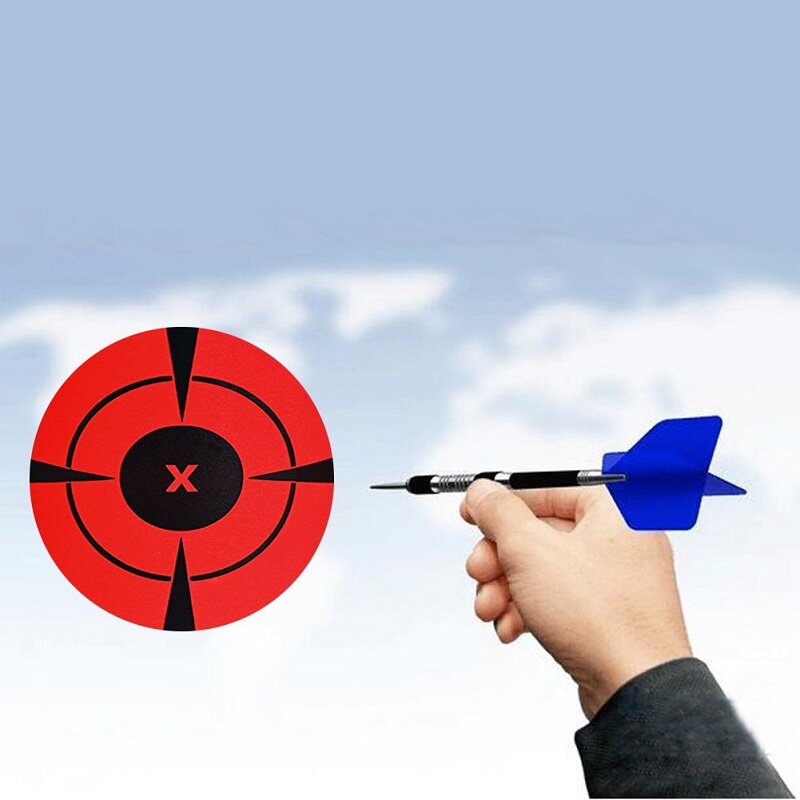125 Buah Menembak Target Perekat Target Menembak Memerciki Stiker Reaktif untuk Panahan Busur Berburu Latihan Menembak Target