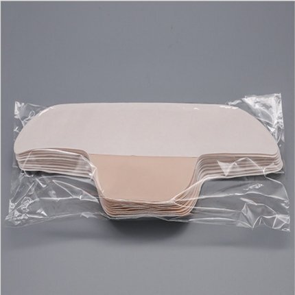 10pcs monouso collare protezione Pad T-shirt sudore Pad sudore deodorante adesivi asciutti collare assorbenti sudore Unisex