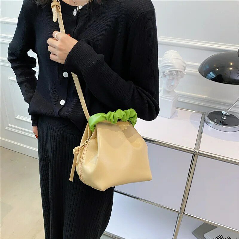 Модные сумки на плечо для женщин, стильные роскошные дизайнерские дамские сумочки из искусственной кожи с ручками сверху