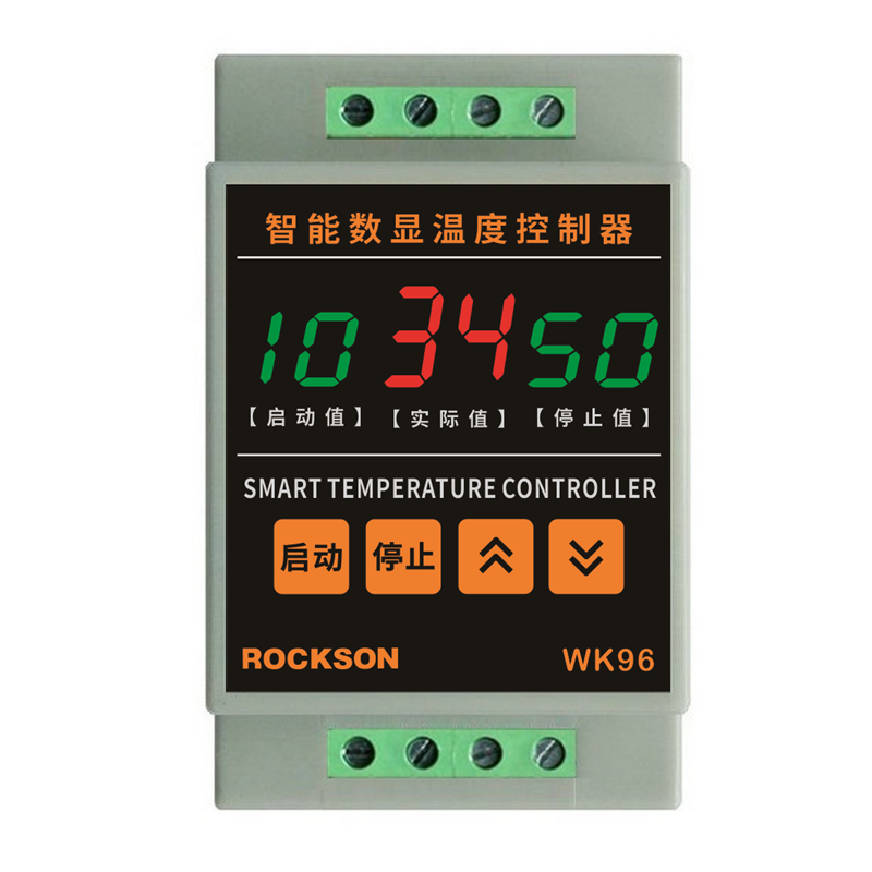 Цифровой дисплей WK96, интеллектуальный верхний и нижний концевой электронный термостат, переключатель отопления горячей воды