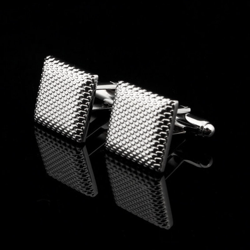3pcs Uomini Bar Ufficio Camicia di Modo Dei Monili Accessori Cravatta Clip di Set Gemelli Fibbia Regalo di Nozze Cravatta Affari Spilli Metallo