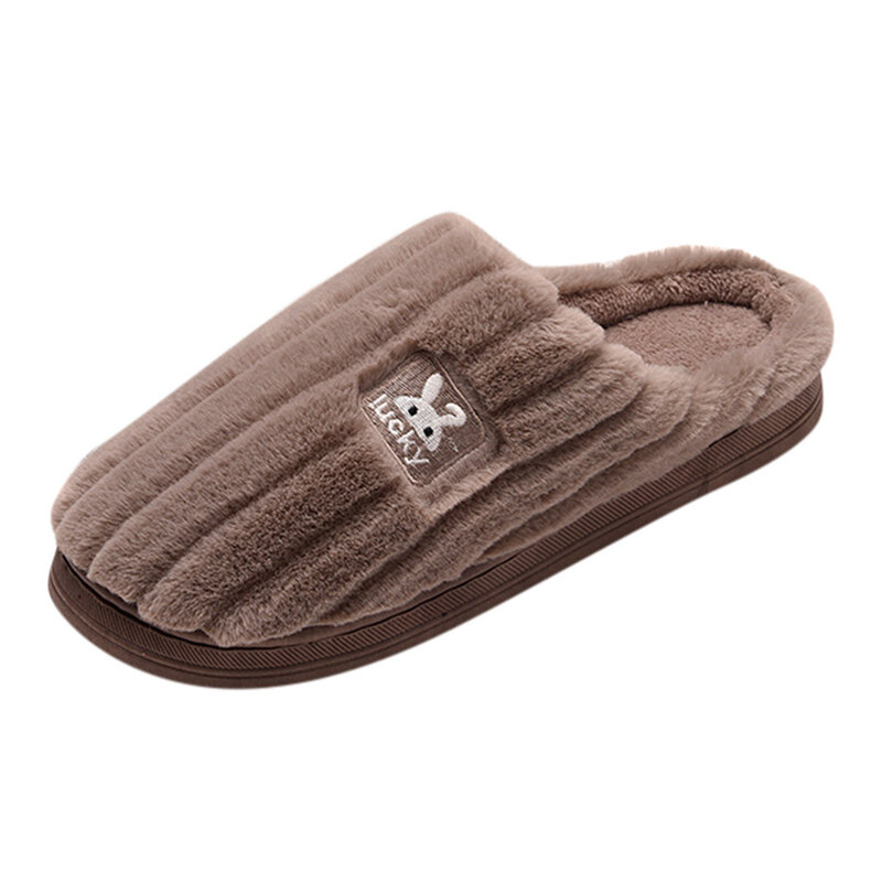 Sagace 2019 Winter Slippers Heren Koppels Konijn Warm Antislip Vloer Thuis Slippers Slaapkamer Schoenen Casual Schoenen Mannen Hoge kwaliteit