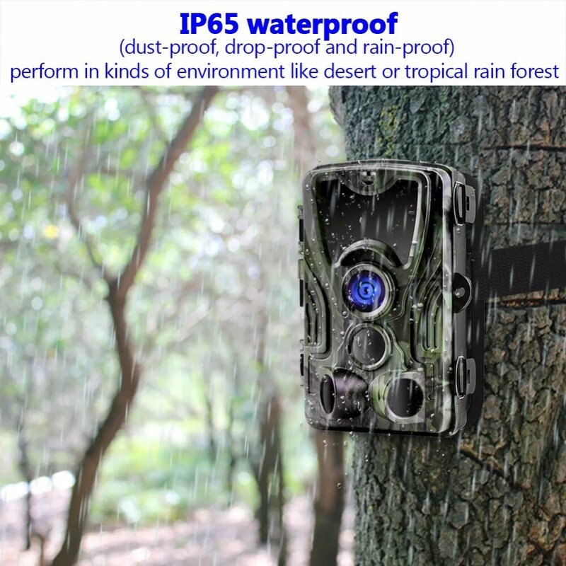 Proker Hunting camera 36pcs Infrared Leds Night Vision Trail cmaera waterproof 16MP scout forest wild camera photo traps HC801A