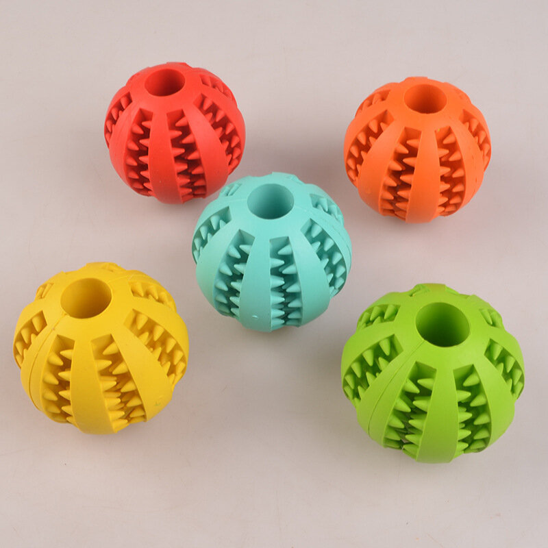 Zabawki dla psów piłka gumowa piłka dla zwierzaka zabawki interaktywne Bauble zabawki dla psa czyszczenie zębów elastyczność piłka Juguetes Para Perro