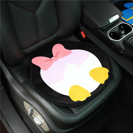 車のクッション漫画マウスユニバーサル素敵なシングルクッションかわいいぬいぐるみ暖かさ3の後部座席