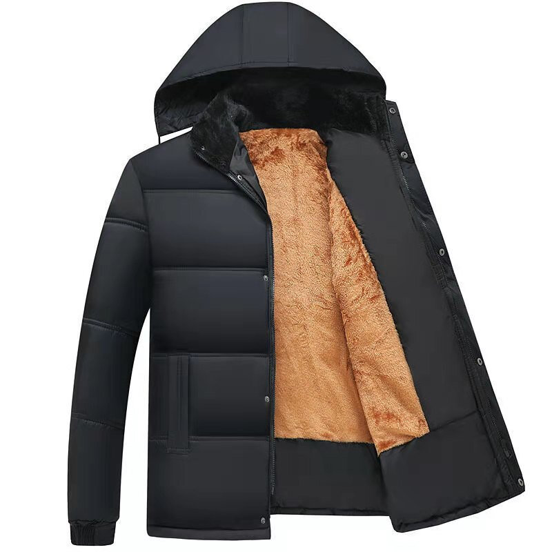 Giacche invernali uomo 2021 inverno Casual capispalla giacca a vento Jaqueta Masculino Slim Fit cappotti moda con cappuccio Homme over Size