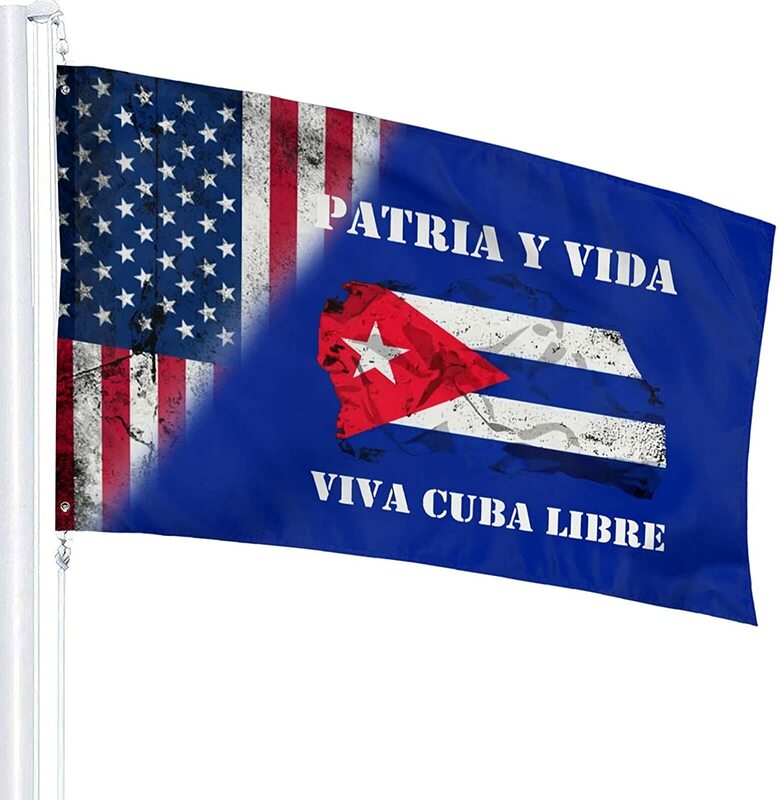 Cuba Libre Vlaggen 3X5 Outdoor/Indoor Holiday Decoratie Tuin skeleton g